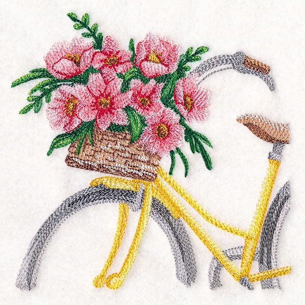 Wildflower Bicycle Bouquet