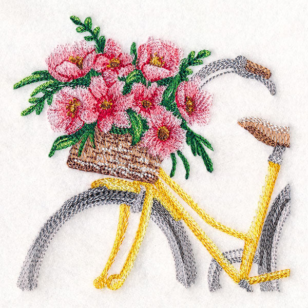 Wildflower Bicycle Bouquet