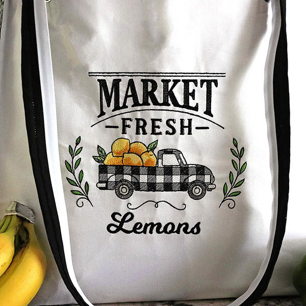 Market Fresh Retro Truck - Lemons