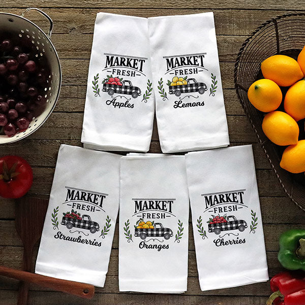 Market Fresh Retro Truck - Lemons