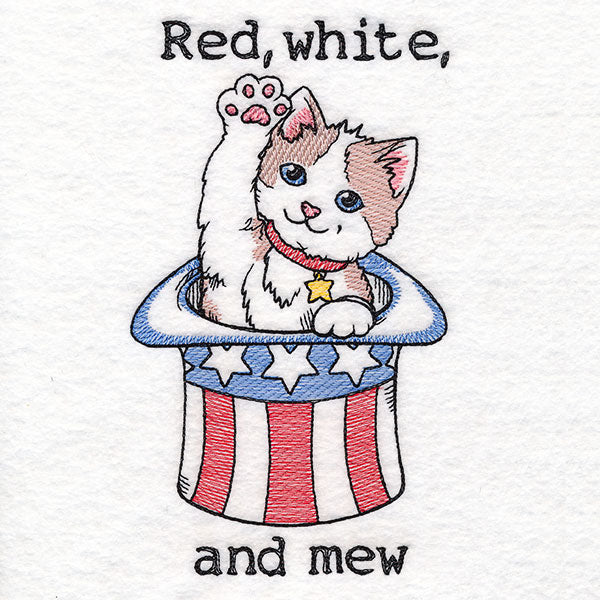 Red, White & Mew