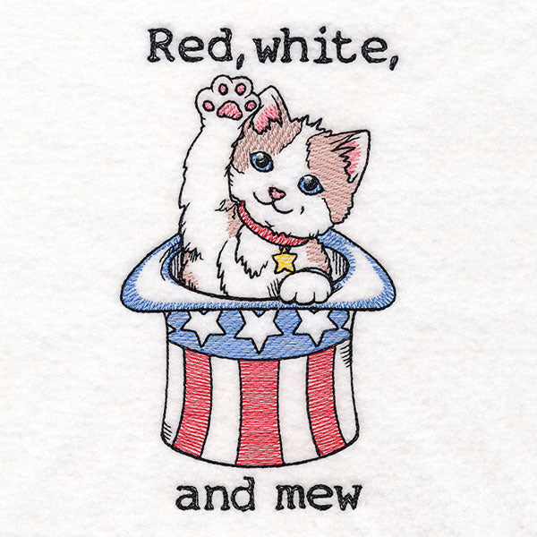 Red, White & Mew