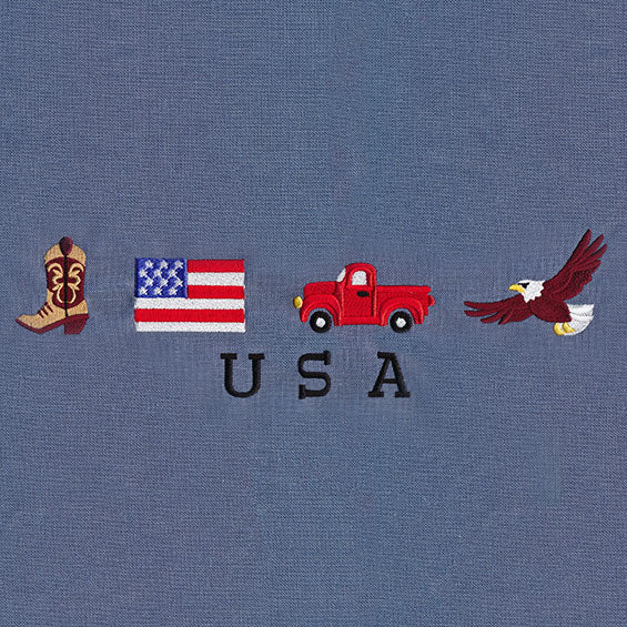 All-American Icons Border