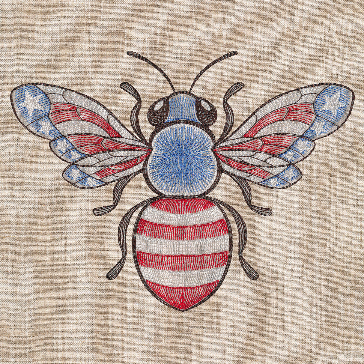 Patriotic Bee