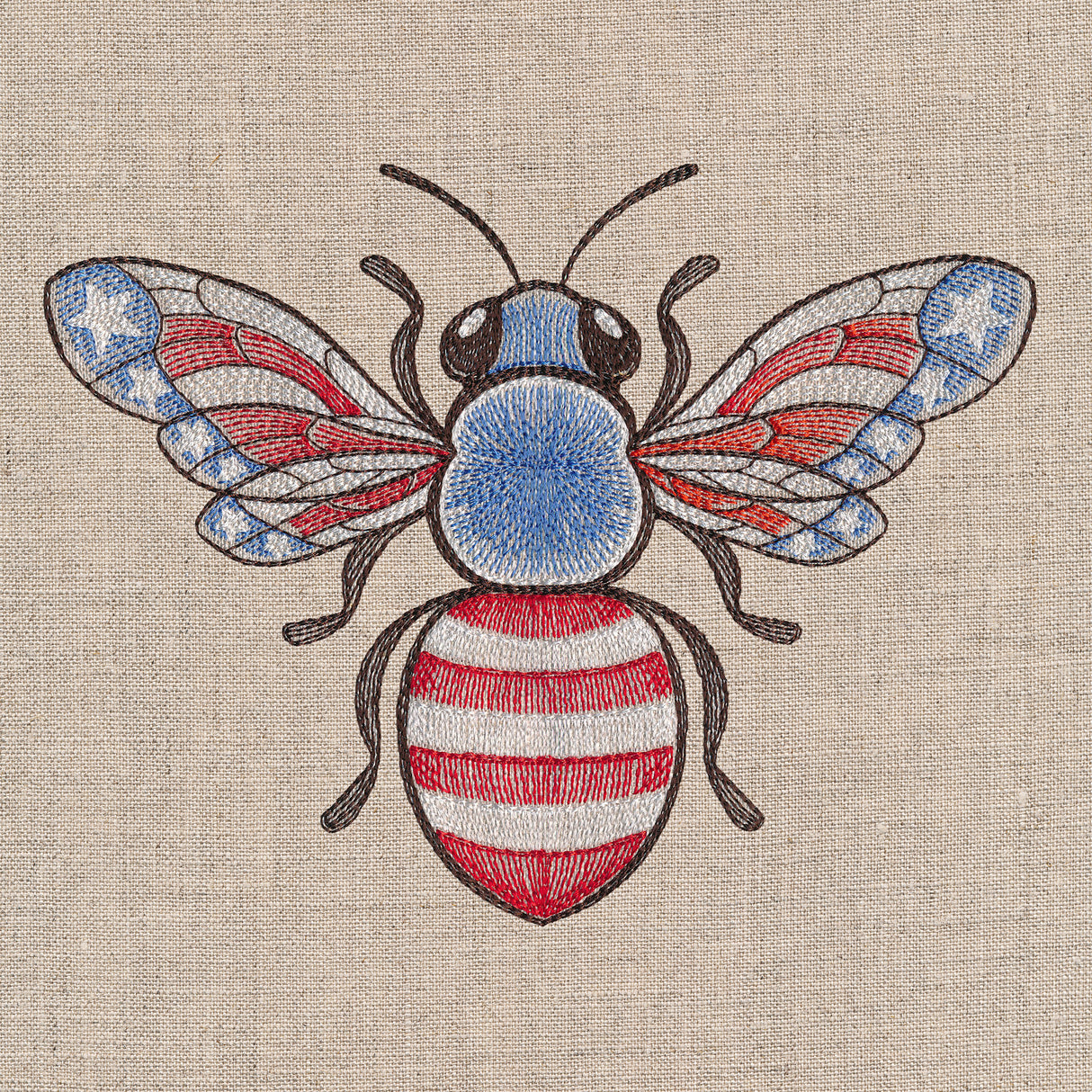 Patriotic Bee