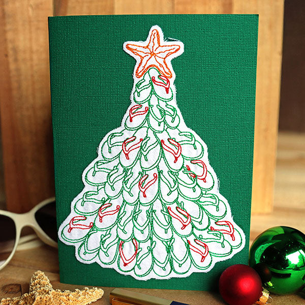 Tropical Flip-Flop Christmas Tree