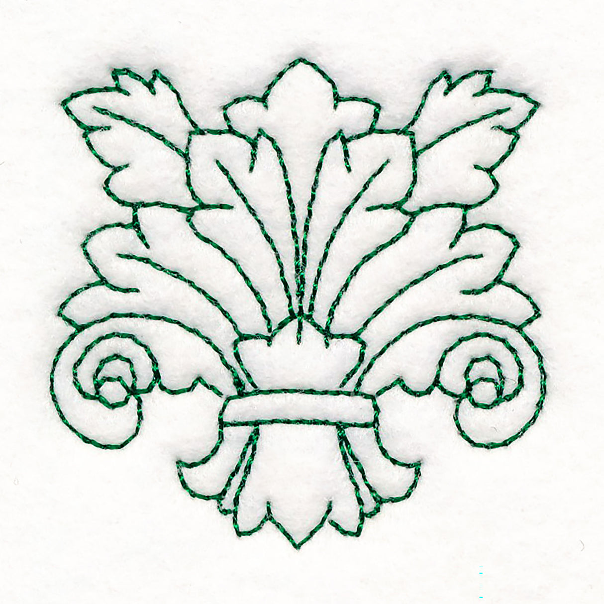 Classic Flourish Corner