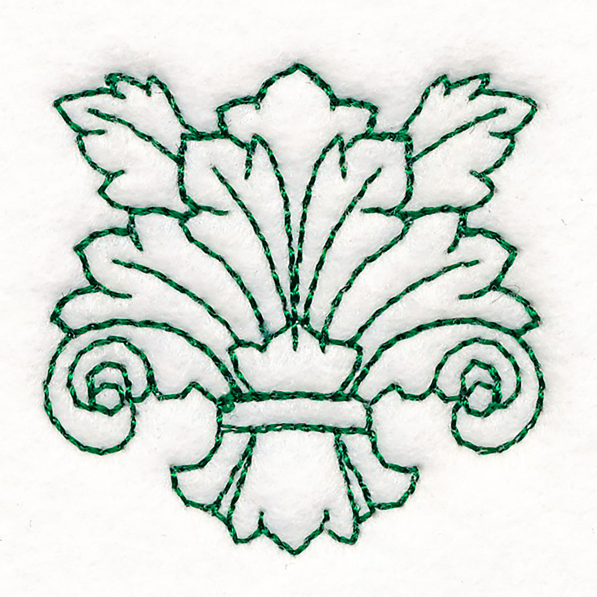 Classic Flourish Corner