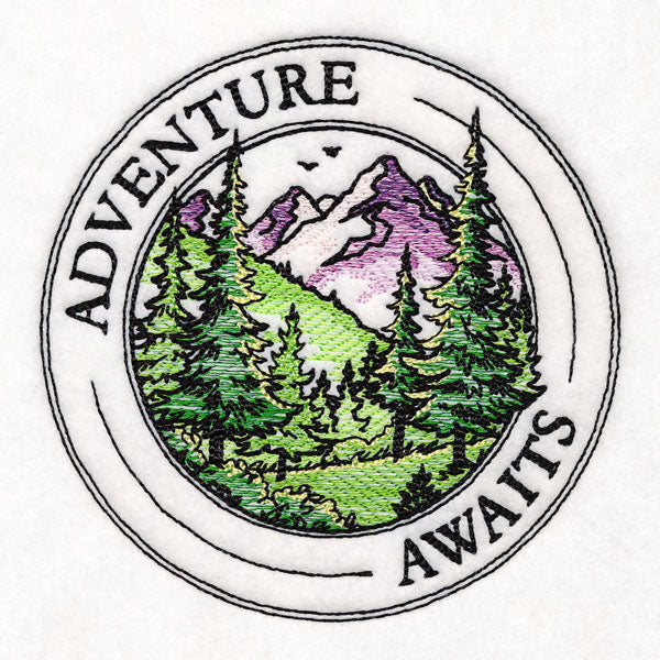 Adventure Awaits Stamp