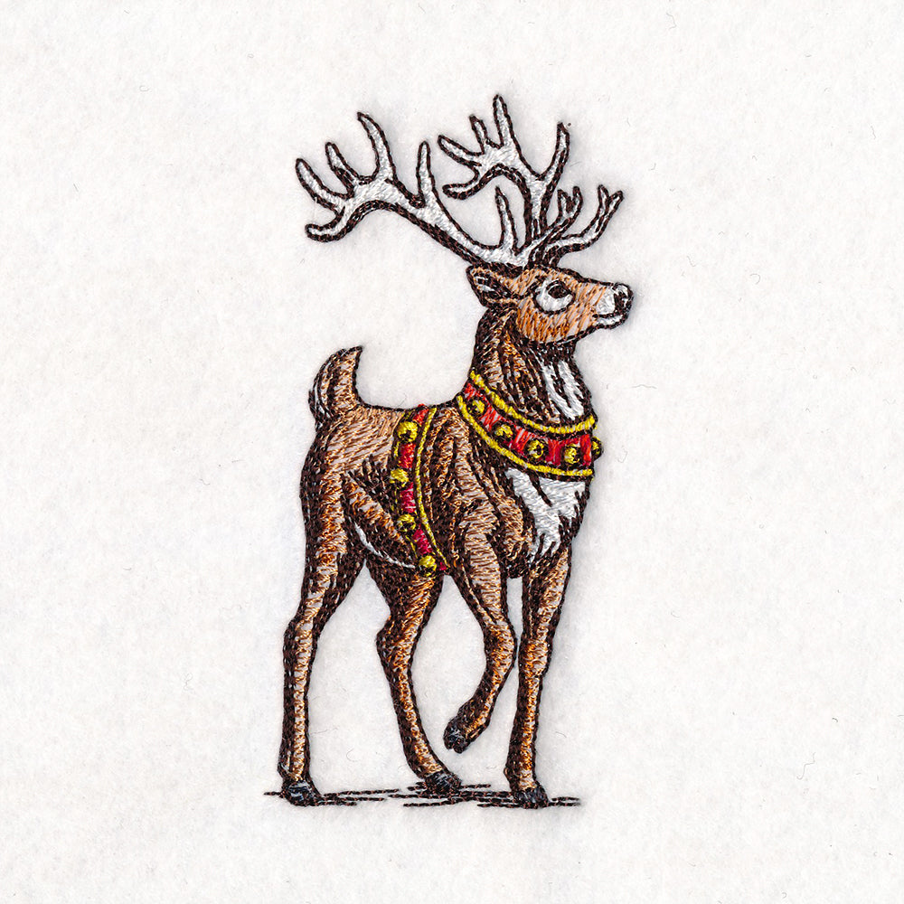 Classic Christmas Scene - Reindeer