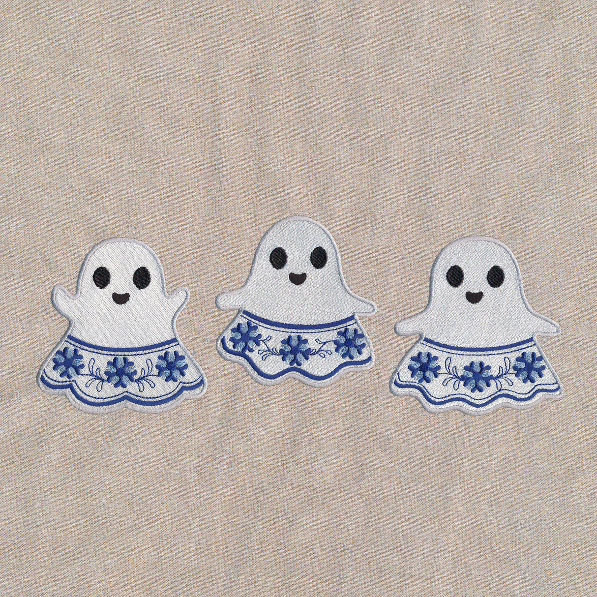 Halloween Ghost Border