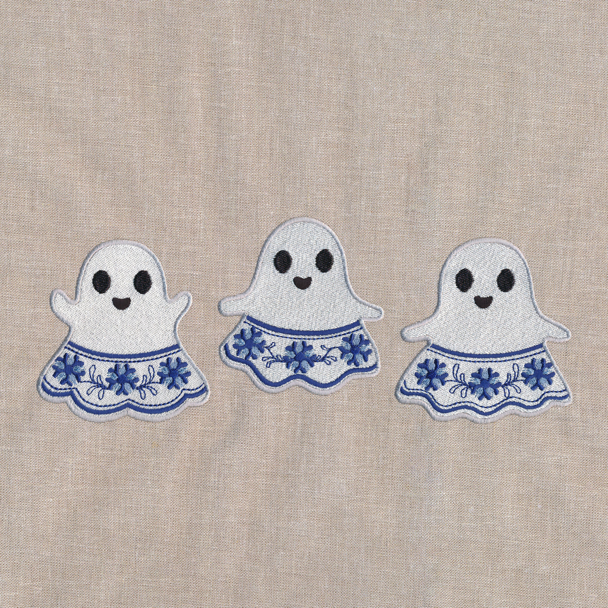 Halloween Ghost Border