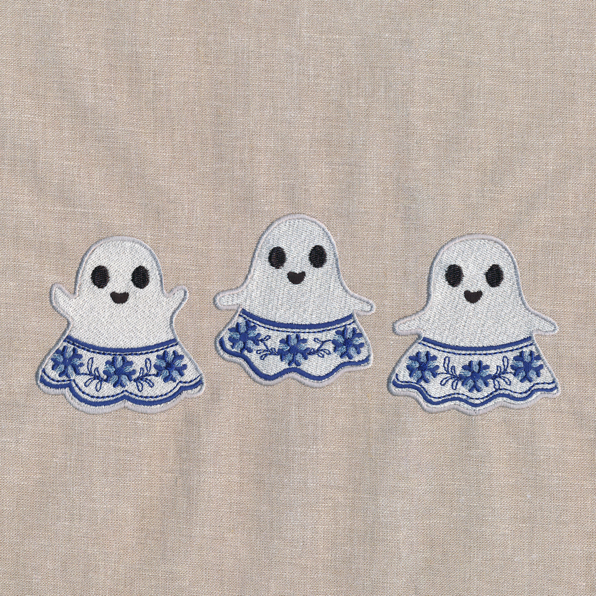 Halloween Ghost Border