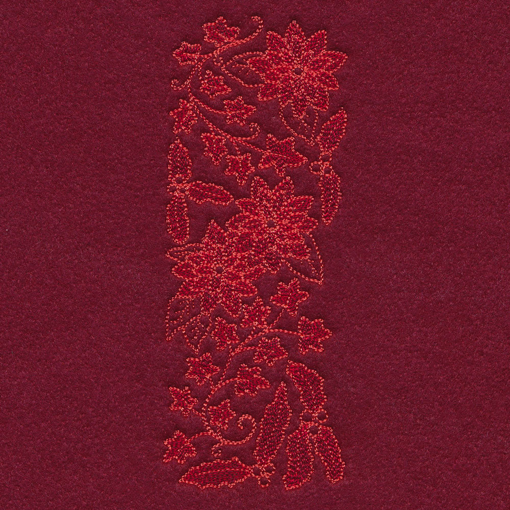 Christmas Border - Poinsettia