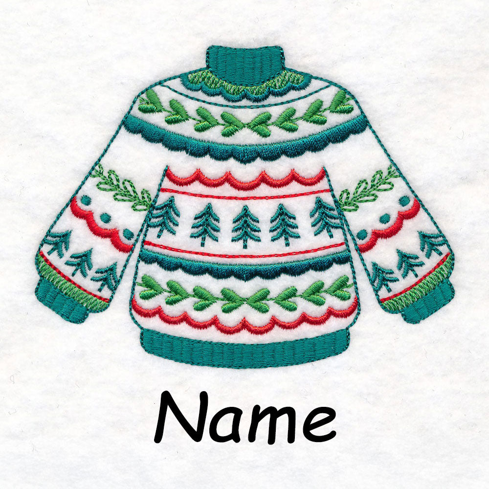 Holiday Botanicals Sweater