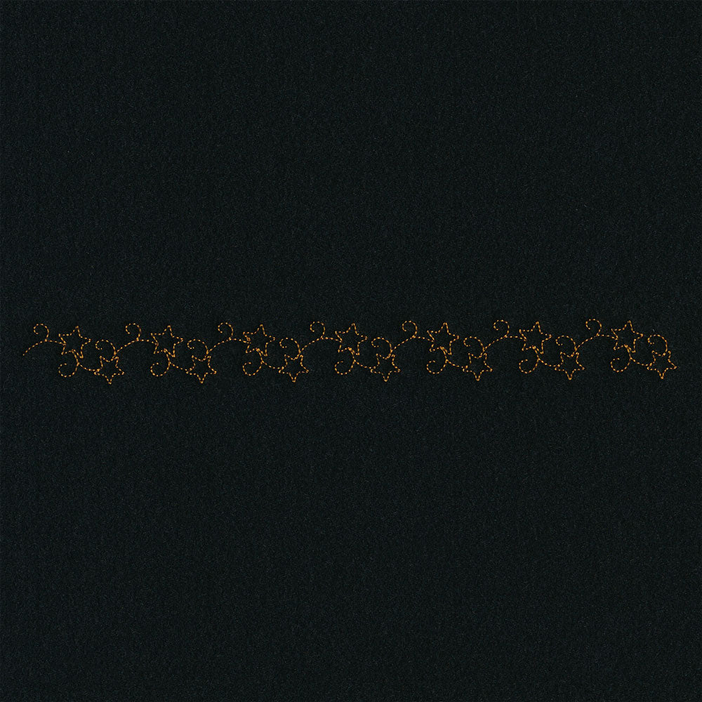 Delicate Holiday Border - Stars