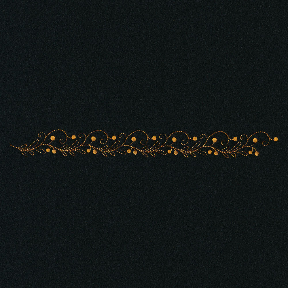 Delicate Holiday Border - Berries