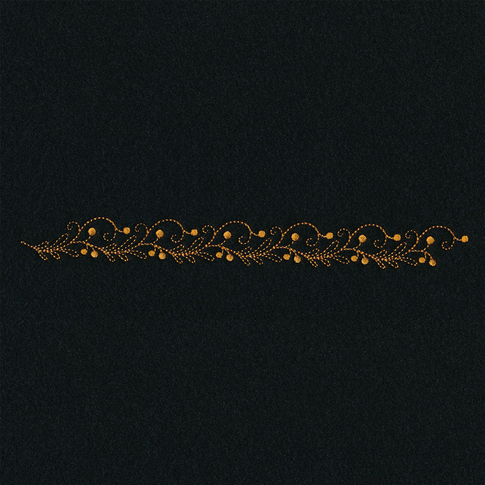 Delicate Holiday Border - Berries