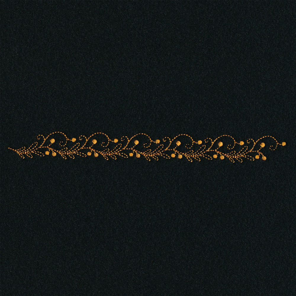 Delicate Holiday Border - Berries