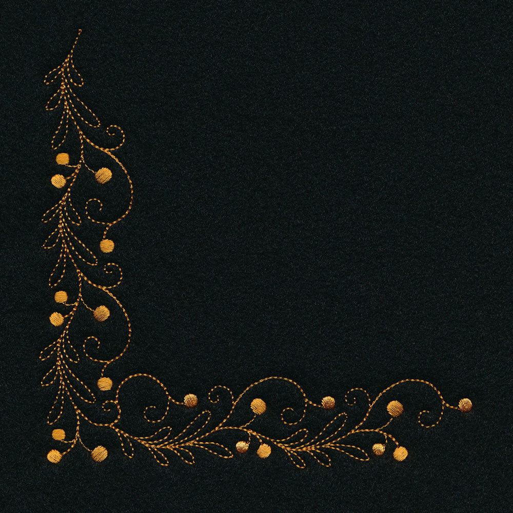 Delicate Holiday Corner - Berries