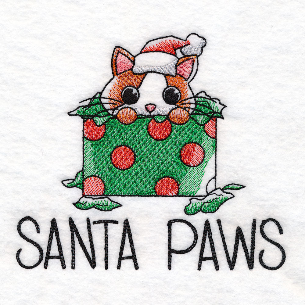 Santa Paws Cat