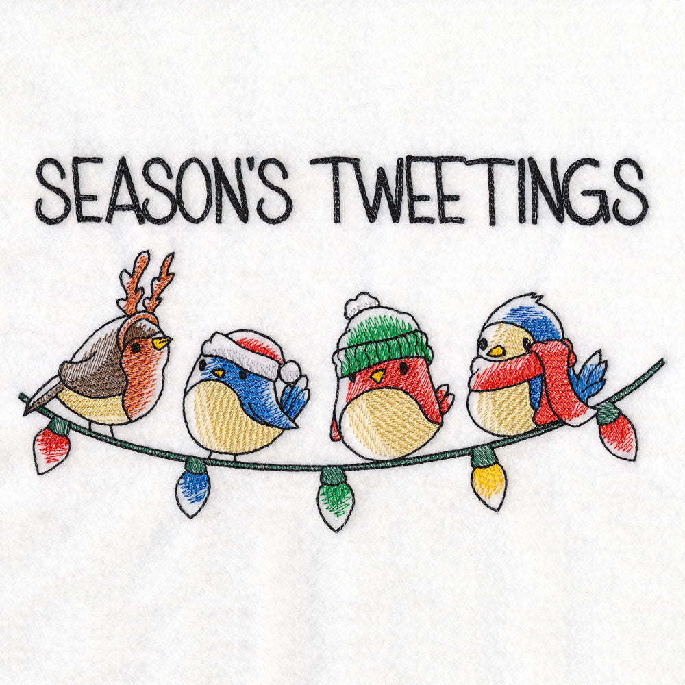 Season's Tweetings Birds
