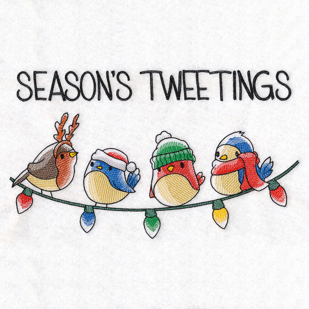 Season's Tweetings Birds