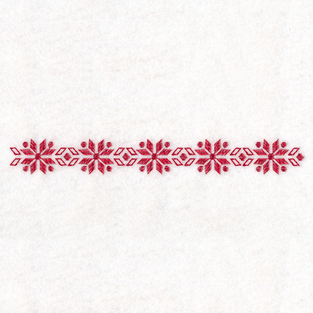 Nordic Winter Repeatable Border 2