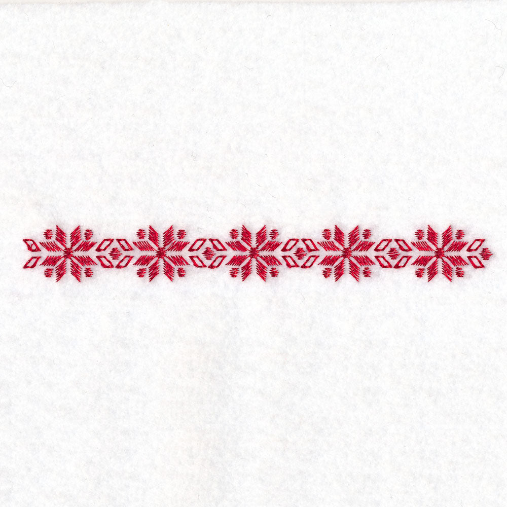 Nordic Winter Repeatable Border 2