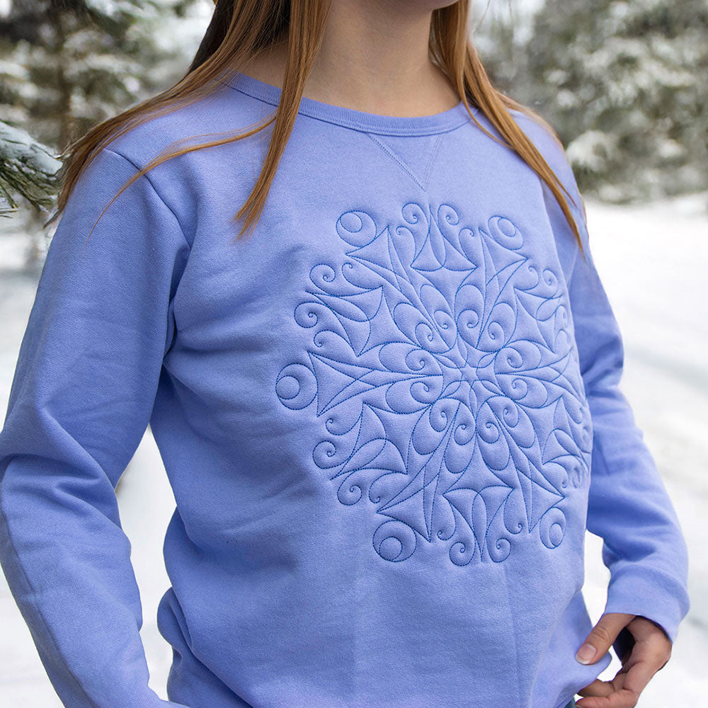 Simple Snowflake (Quilting)