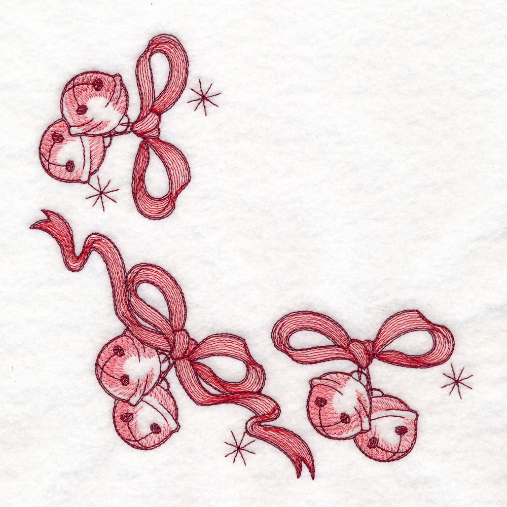 Christmas Delft Bells Corner