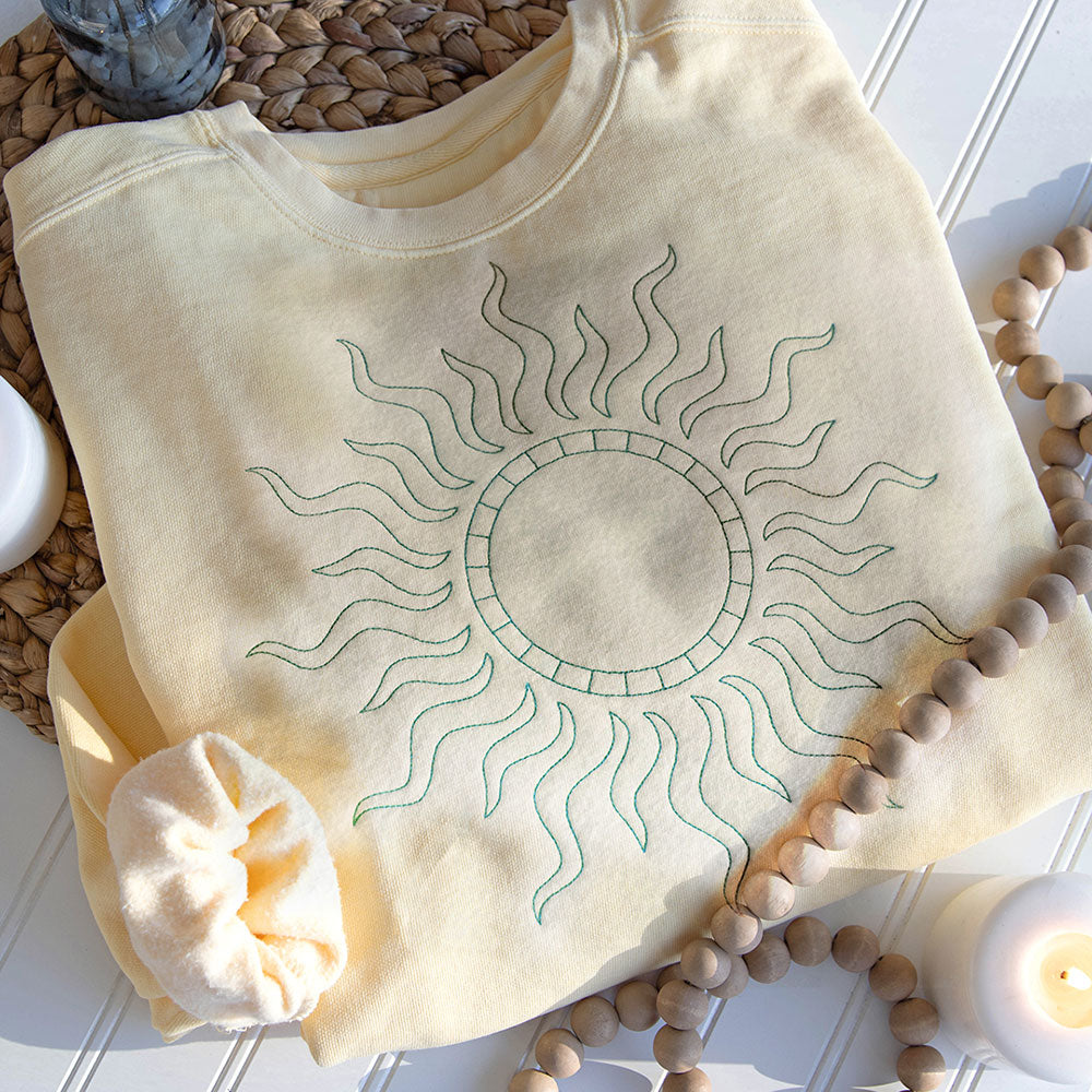 Simple Sun (Quilting)
