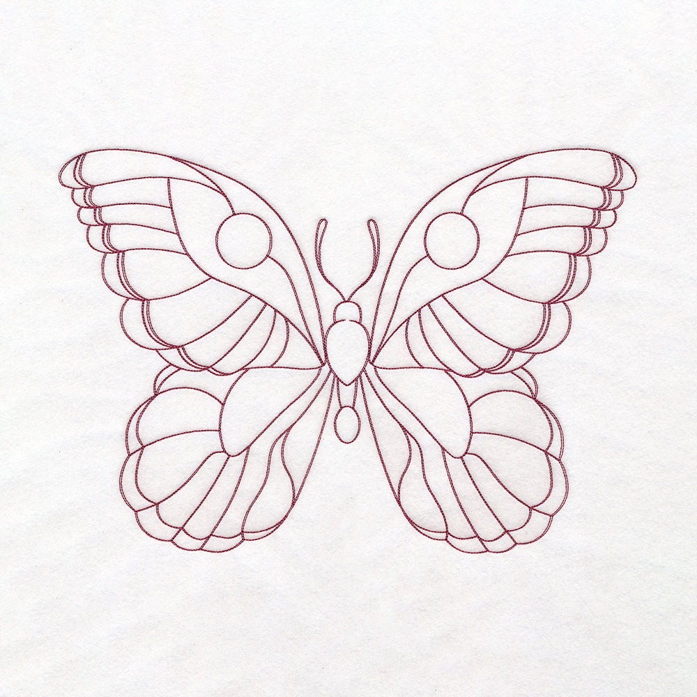 Simple Butterfly (Quilting)