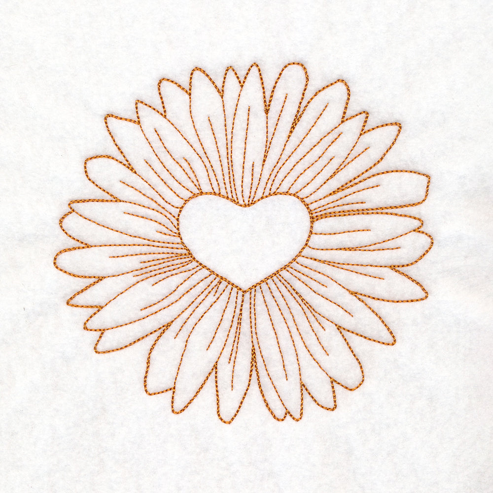 Simple Daisy (Quilting)