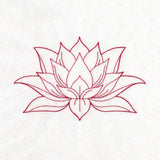 Simple Lotus (Quilting)
