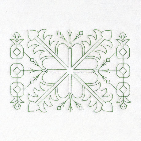 Nordic Traditions - Flower (Edge-to-Edge Quilting)