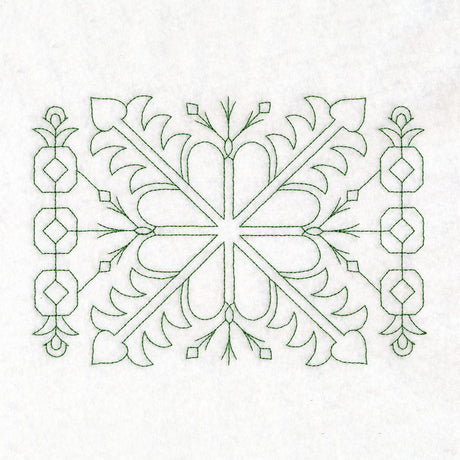 Nordic Traditions - Flower (Edge-to-Edge Quilting)