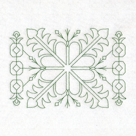 Nordic Traditions - Flower (Edge-to-Edge Quilting)