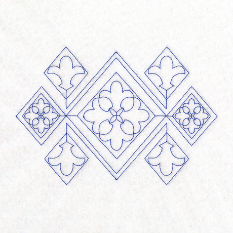 Nordic Traditions - Diamonds (Edge-to-Edge Quilting)