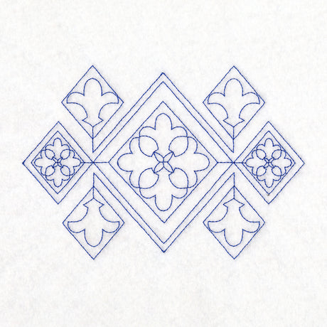 Nordic Traditions - Diamonds (Edge-to-Edge Quilting)