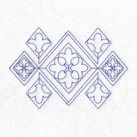 Nordic Traditions - Diamonds (Edge-to-Edge Quilting)