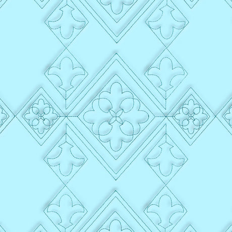 Nordic Traditions - Diamonds (Edge-to-Edge Quilting)
