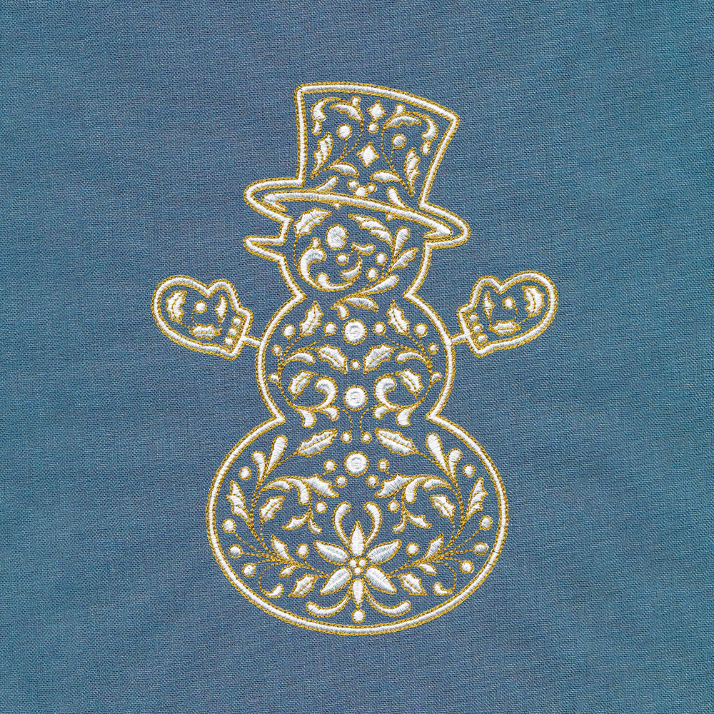 Ornate Snowman