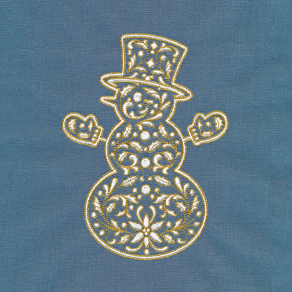 Ornate Snowman