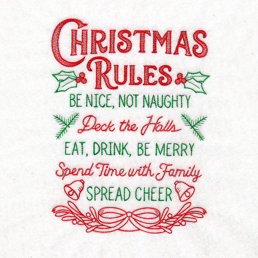 Christmas Rules