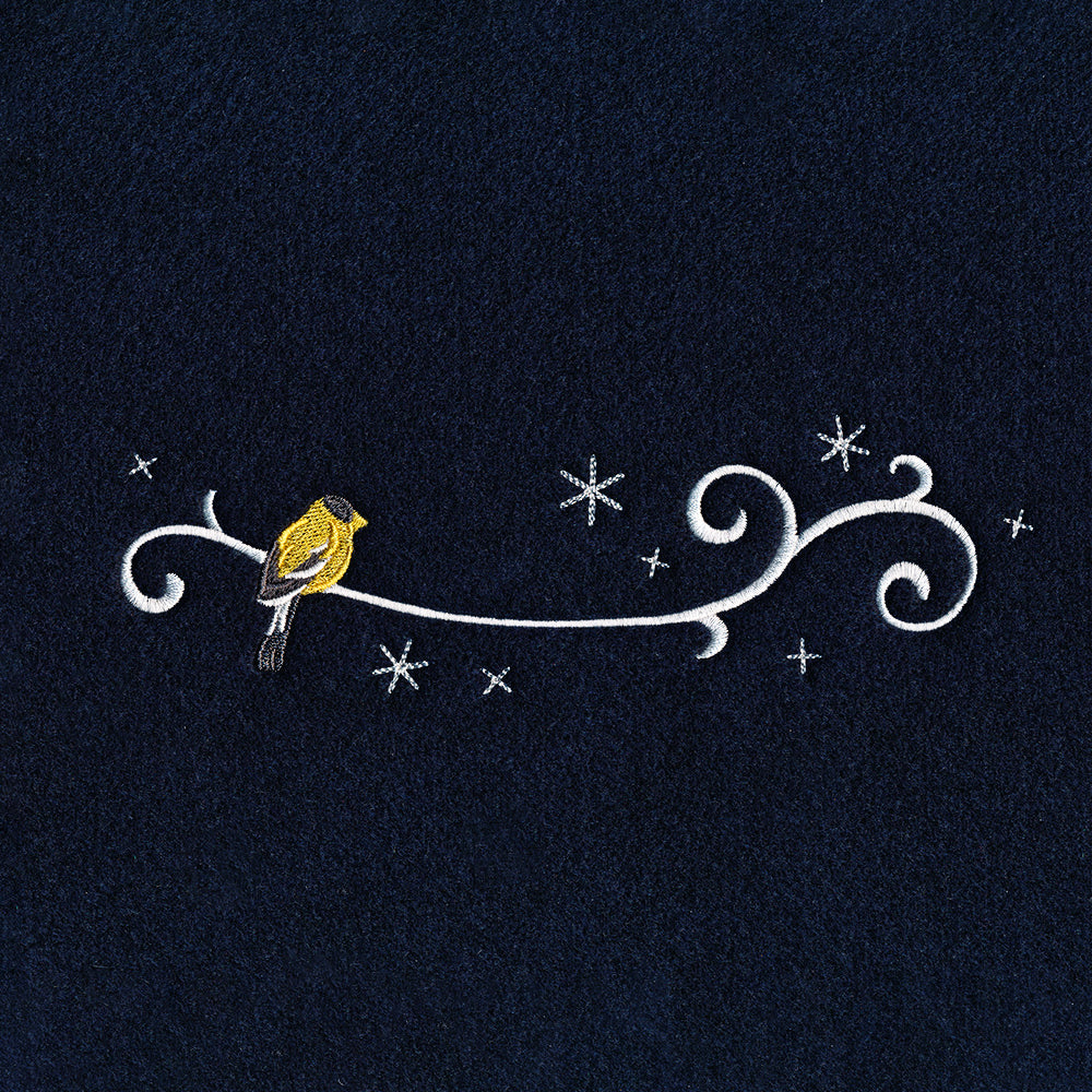 Frosted Goldfinch Border