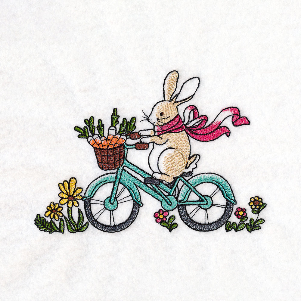 Spring Bunny Bicycle