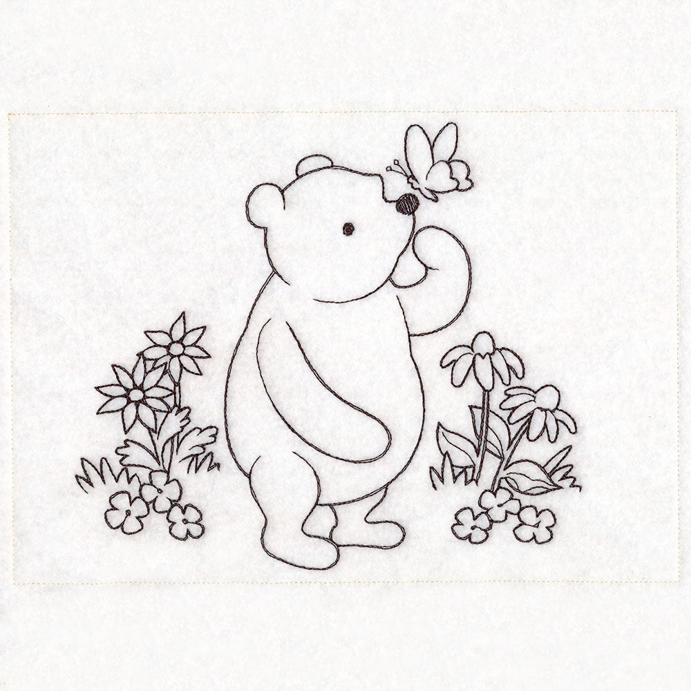 Pooh Bear and Friends Butterfly