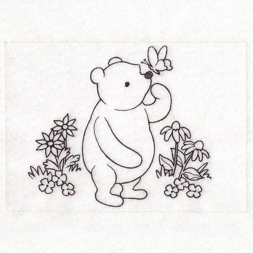 Pooh Bear and Friends Butterfly