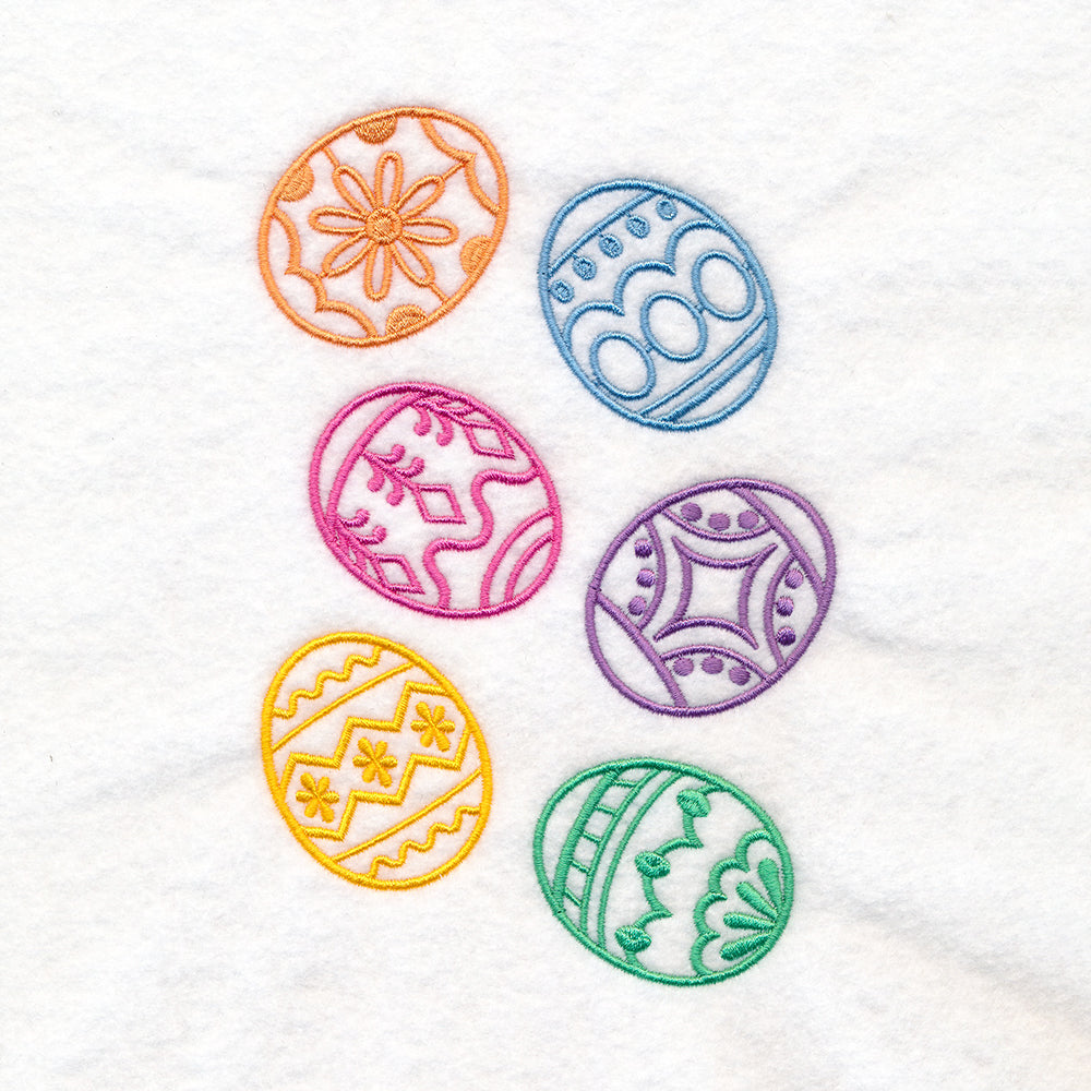 Happy Spring Egg Border
